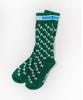 Peulleisaem Lady Unisex Crew Socks / Green