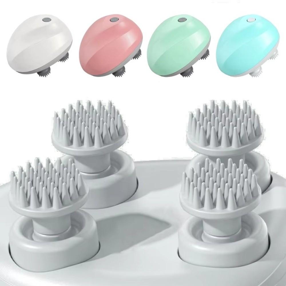 USB Rechargeable Scalp Massager Waterproof Head Massage Machine Kneading Massage  Gift Idea