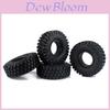 Pneus Duráveis de 1.9 Polegadas para Crawler RC com Garras Agressivas para Rock Crawlers de Escala 110