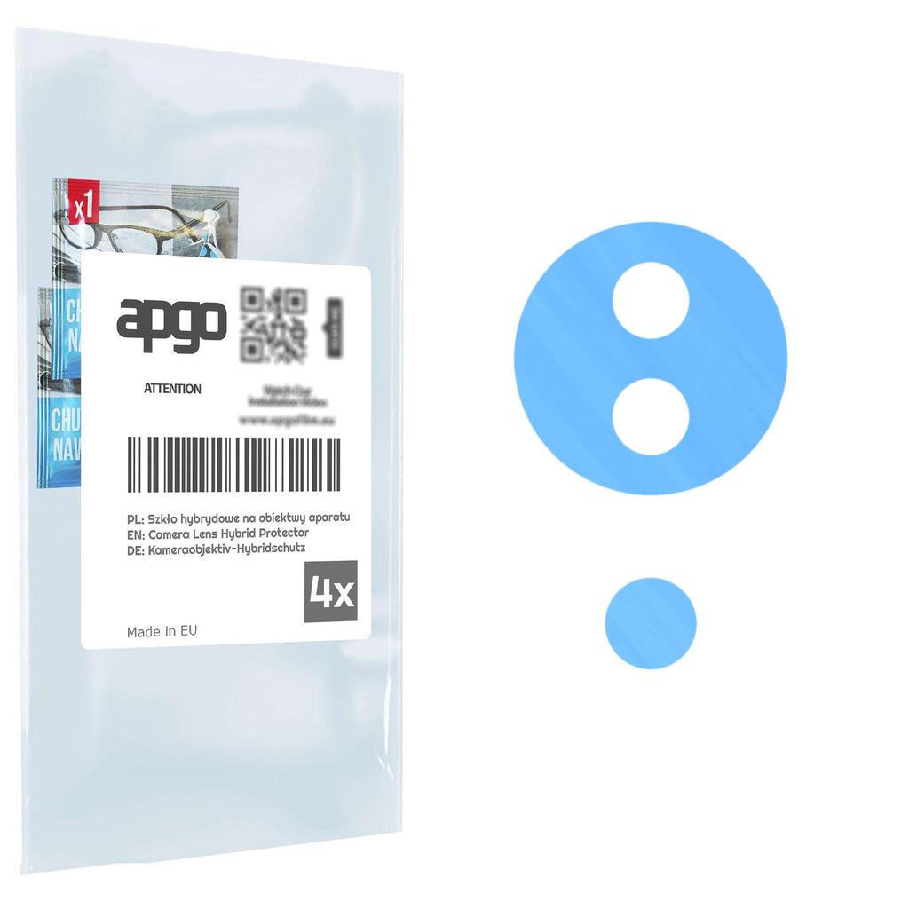 apgo 4x Lens Protector Kamera Beskyttende Hybrid Glass for Xiaomi Civi 2, Kamerabeskyttelse, 9H kameralinse Kameralinsebeskytter