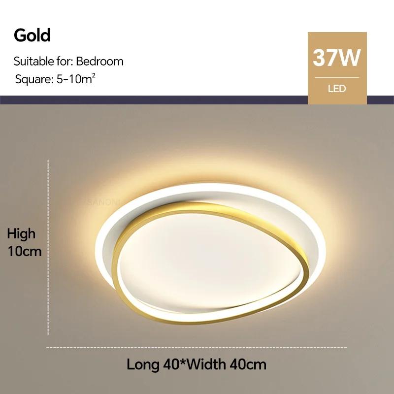 

Современный светодиодный потолочный светильник для спальни, гостиной, балкона, кабинета, черная золотая люстра, люстра, светильник, украшение для дома Cool White