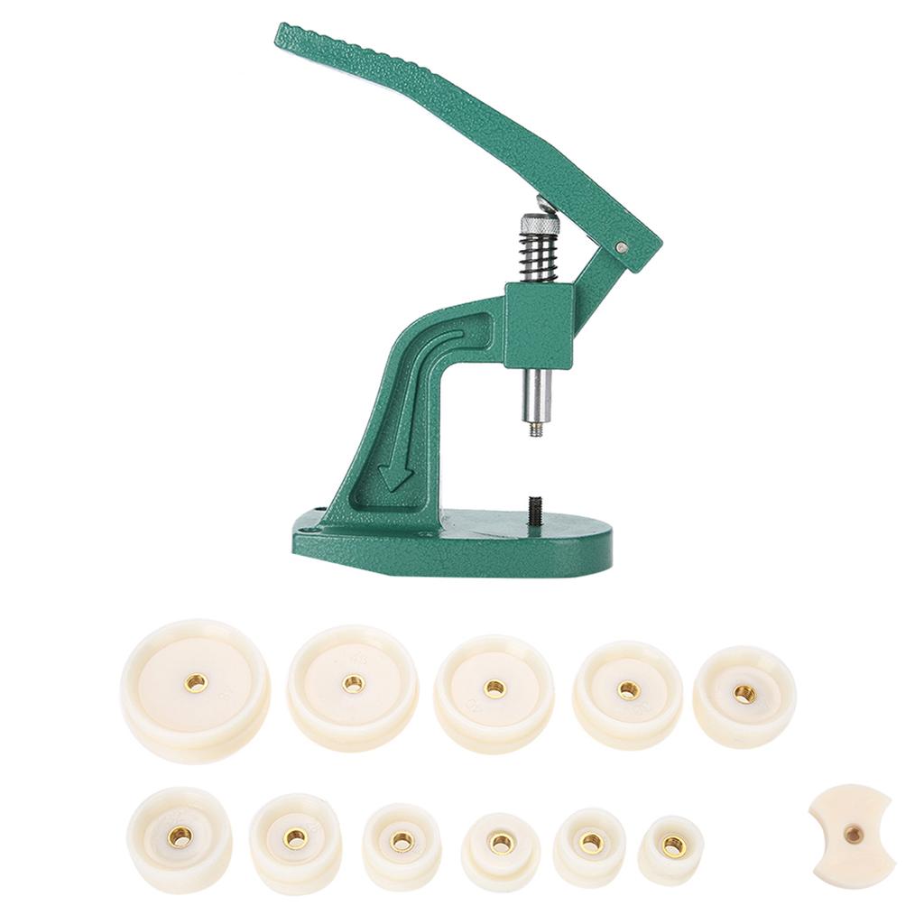 Crystal Watch Press Tool Wristwatch Back Case Cover Pressing with Dies Professional Repair Tool