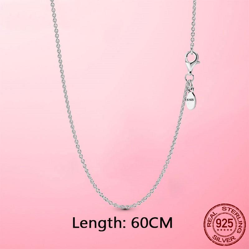 Trendy Circle Collier Chain Link Necklace For Women Cz Party Gift Copper Trendy Necklace Luxury Jewelry Collar