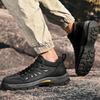 Fashion Latest Men Hiking Shoes Wear-resistant Non-slip Outdoor Sneaker Climbing Shoes Trekking Hunting Breathable Sports Leather Shoes