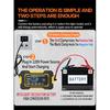 12V 6A Full Automatic Car Battery Charger Power Pulse Repair Chargers Wet Dry Lead Acid Battery Chargers Digital LCD Display