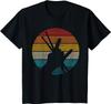 Vintage Drummer Drum Sticks Rock Roll Hand Horns Gift Youth Unisex T-shirt
