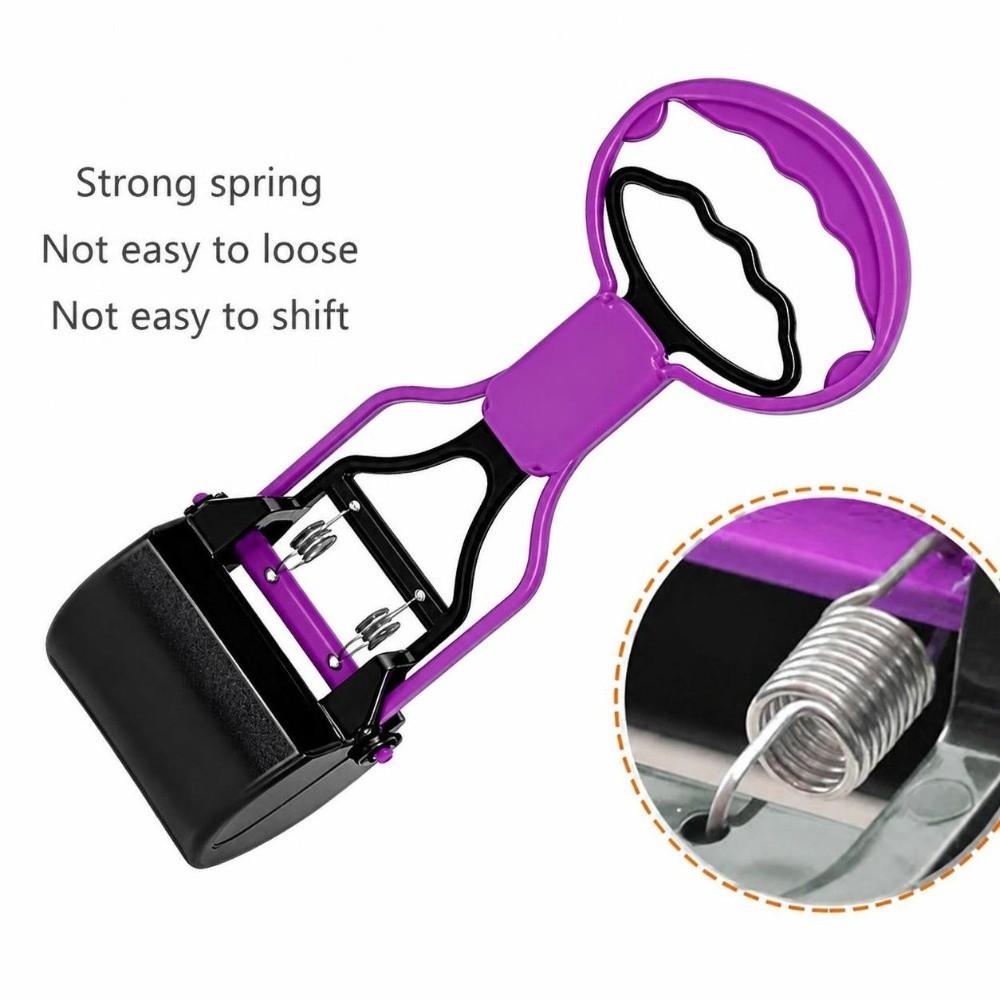 Multi Colors Pooper Scooper Lightweight Dog Poop Grabber Waste Pick Up Clamp Outdoor Walking