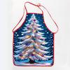 Christmas Claus Print Apron Waterproof And Stain-Resistant Household Christmas Apron