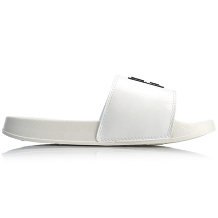 Li Ning LN Slipper Trendy EVA Quiet Slide Slippers Women's White AGAQ004-4