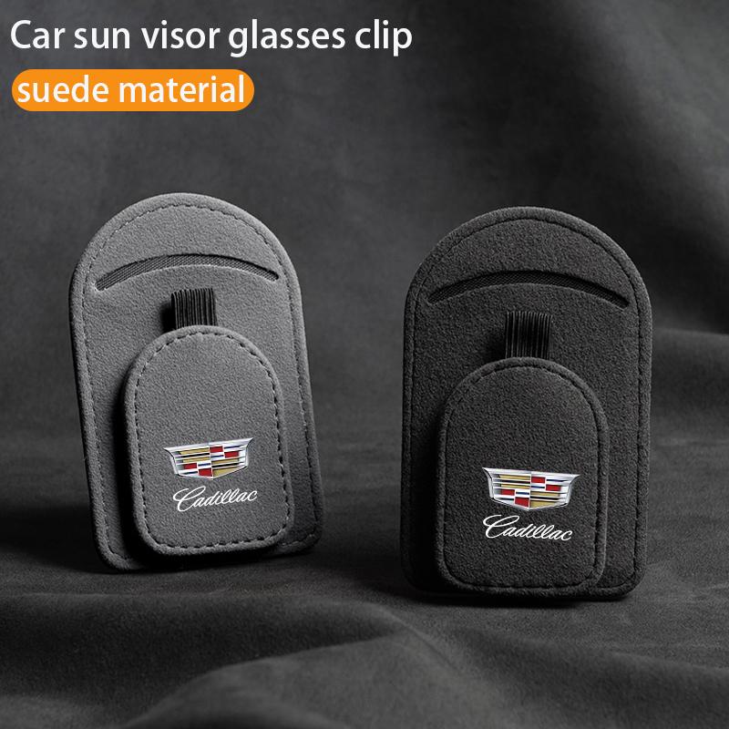 Car sun visor glasses clip card clip bracket for Cadillac Escalade DTS SRX XT4 XT5 XTS ATS BLS CT4 CT5 CT6 CTS SLR SLS AIN1