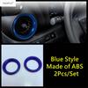 ABS Car Front Dashboard Air AC Conditioning Outlet Vent Decoration Cover Trim Interior Accessories For Toyota C-HR CHR 2024 2025