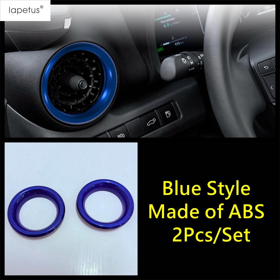 ABS Car Front Dashboard Air AC Conditioning Outlet Vent Decoration Cover Trim Interior Accessories For Toyota C-HR CHR 2024 2025