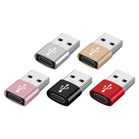 OTG Adapter Mini Portable USB To High Speed Type-C Charging Data Converter