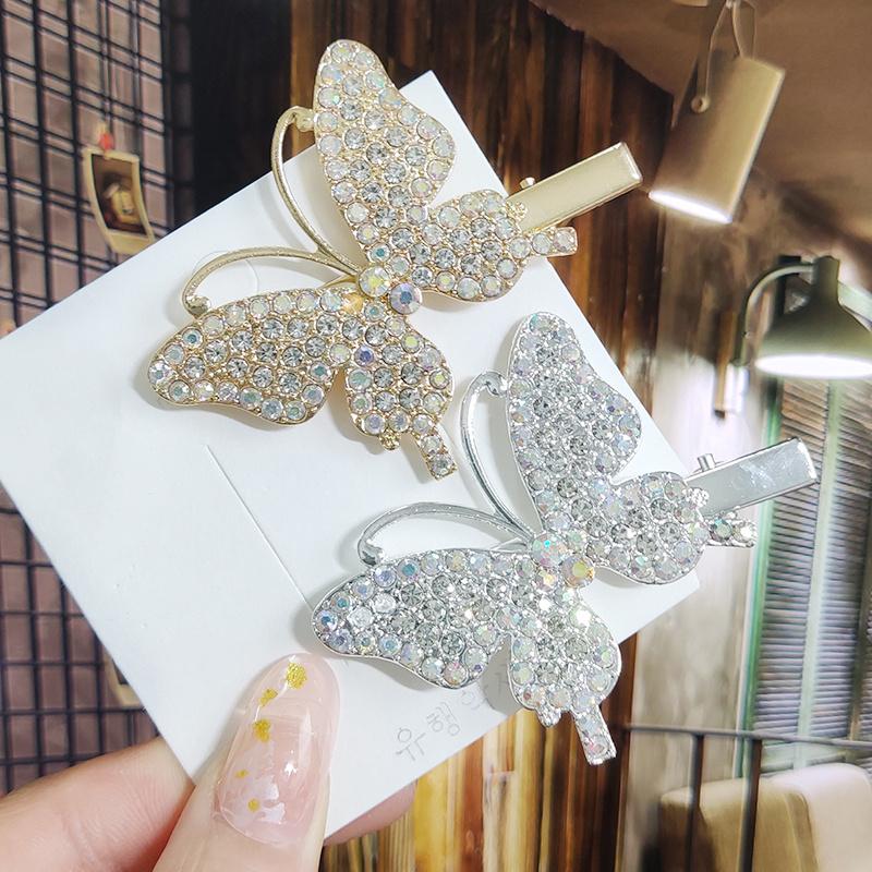 Kristall für Frauen Koreanische Neue Haarnadeln Mädchen Geometrische Perlen Haarspangen Mode Haarklammer Seitenclip Haaraccessoires