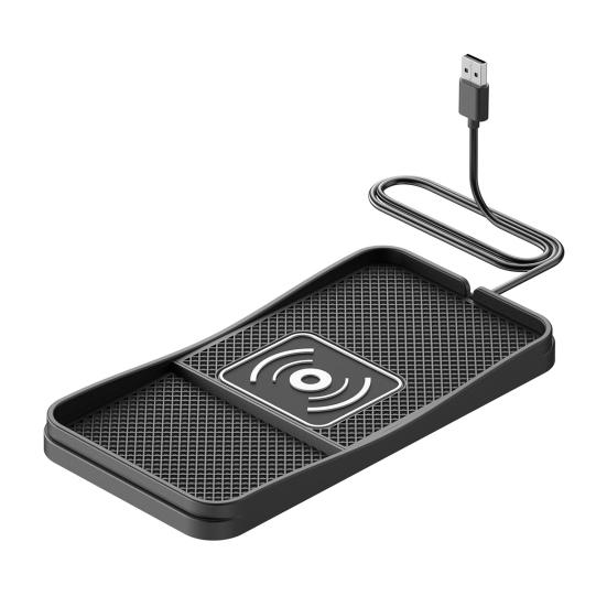 Intelligent Wireless Car Charger Pad Overheat Protection Universal Compatibility 20W Fast Phone Cordless Charging Mat