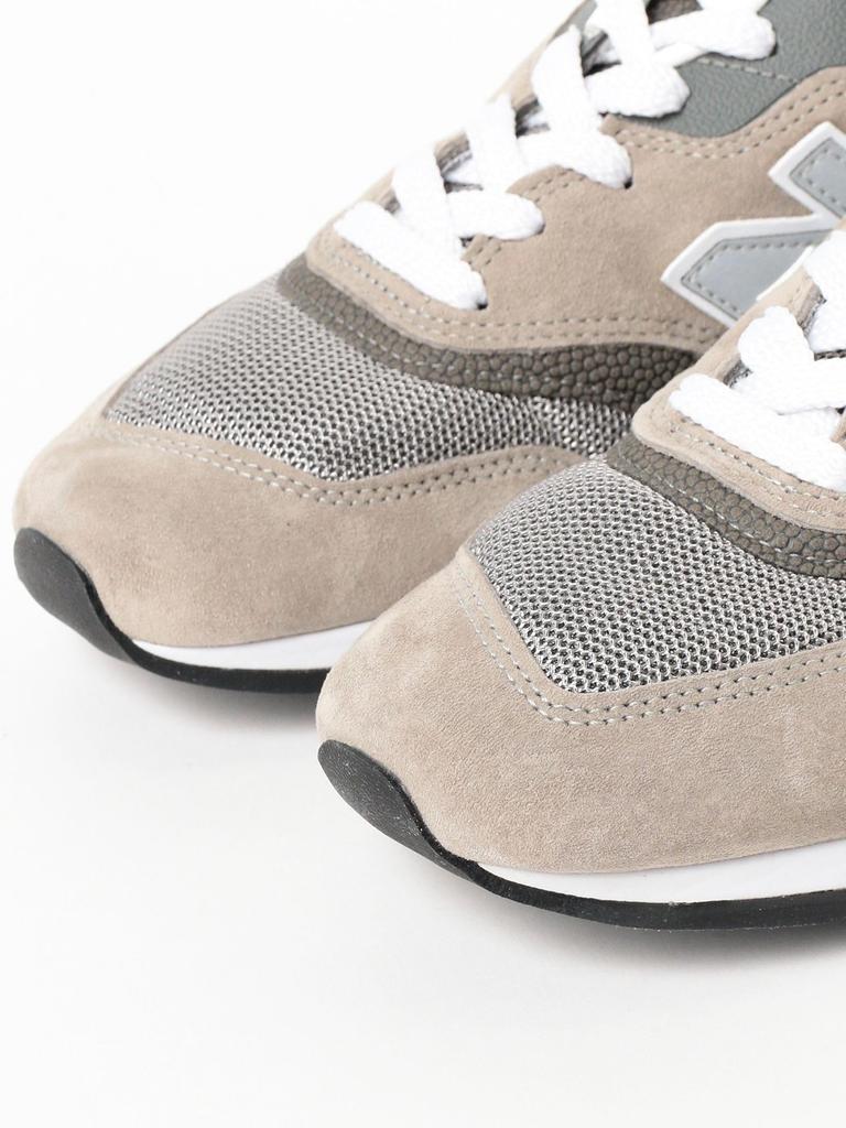 Beams New Balance U997 GY Canvas Size Men's Shoes, Gray, 26.5 (11313924424)