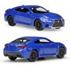 1/38 Lexus RC F Sport Coupe Žaislinis Automobilio Modelis WELLY 1/36 Metalinis Lietas Transporto priemonės Miniatiūra Traukiamas Atgal Kolekcija Dovana Berniukui Vaikams
