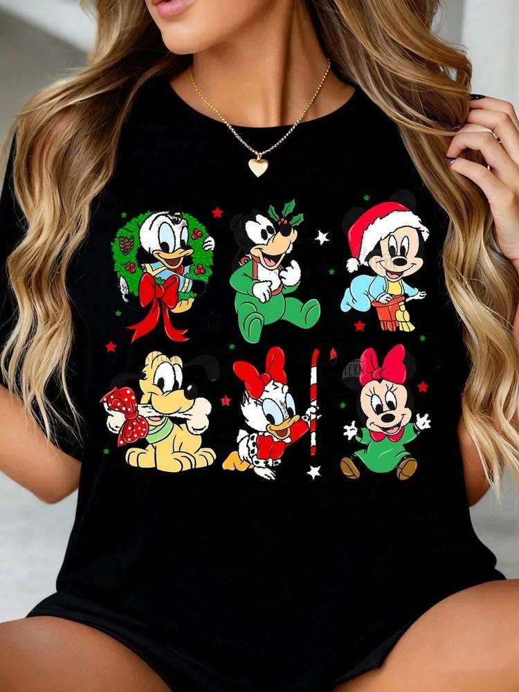 Mickey Minnie Donald Daisy Goofy TShirt Unisex 3 S