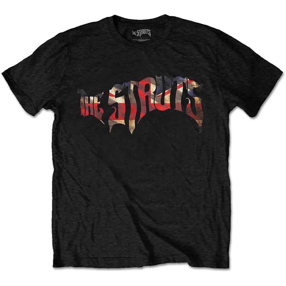 The Struts Union Jack Logo Official Tee T-Shirt Mens S