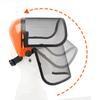 Helmet with Visor, Protective for Mower Forestry Logging
