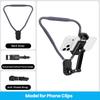 Neck Hanging Phone Holder First Person Perspective Shooting of Self Media Live Streaming Action Camera Magnetic 360 Rotate Stand 6