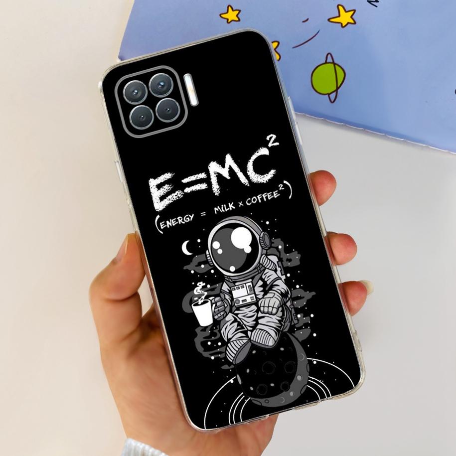 For OPPO Reno 4 Lite Case CPH2125 Phone Case Cute Cartoon Soft Silicone Back Cover For OPPO F17 Pro CPH2119 Coque A93 2020 Funda
