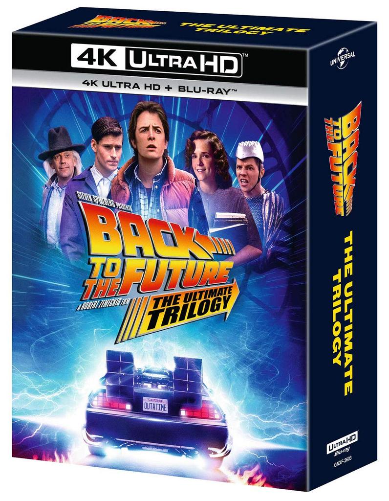 Zurück in die Zukunft Trilogie 35. Jubiläumsausgabe 4K Ultra HD + Blu-ray [4K ULTRA HD + Blu-ray]