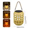 Handheld  Solar Lantern Waterproof Energy-saving Solar Atmosphere Chandelier Hanging Atmosphere