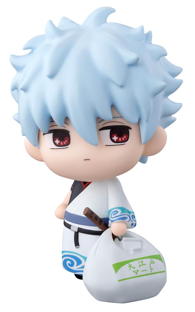 Rowtashii Noise Tekupiku Gintama Sakata Gintoki, approximately 105mm PVC & ABS painted action figure