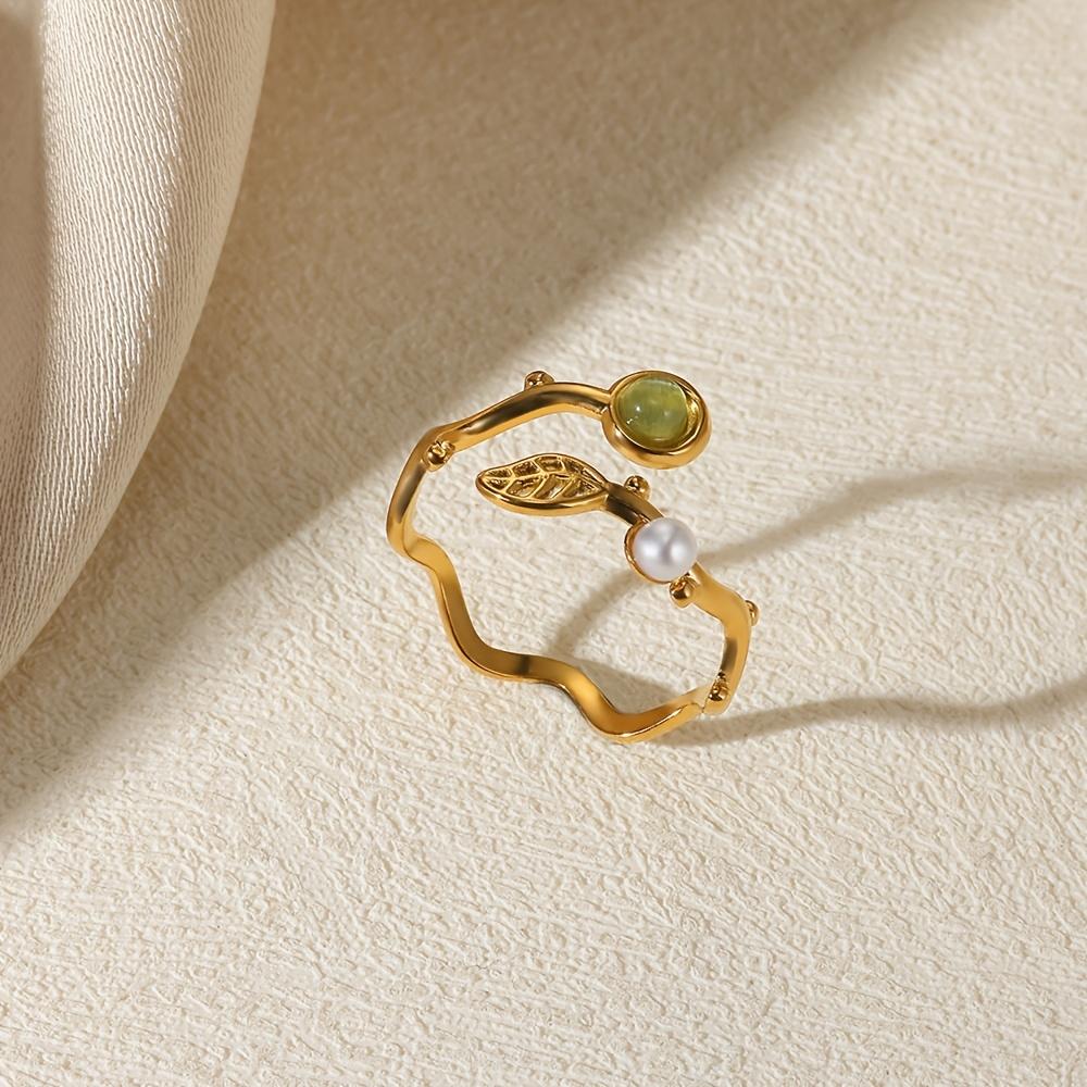 Elegante Edelstahl-Großblüten-Ringe für Damen, Goldfarbe, Sonne, Seestern, Offener Ring, Fingerschmuck, Hochzeit, Ihr Geschenk, Punk