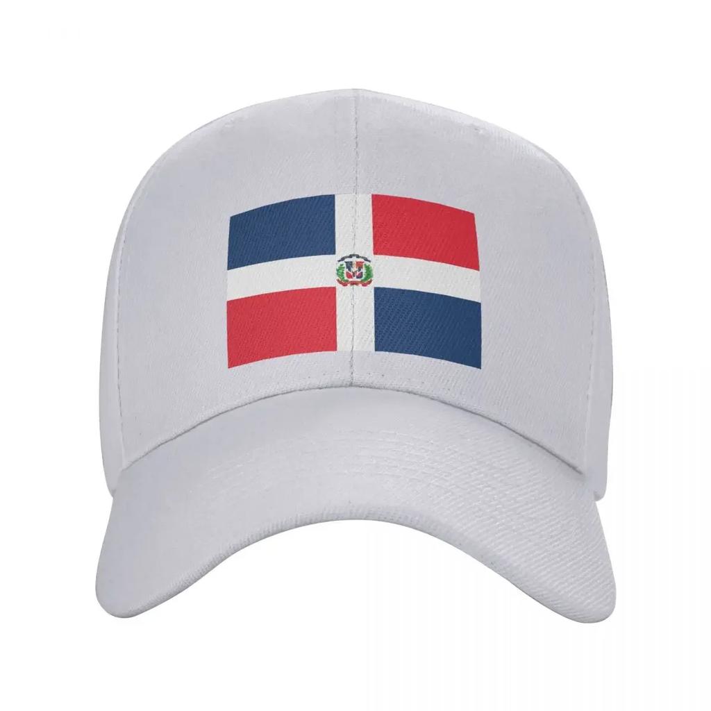 Custom Punk Unisex Dominican Republic Flag Baseball Cap Adult Adjustable Dad Hat Unisex Women Hip Hop Snapback Caps