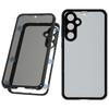 For Samsung Galaxy S23 FE Case with Anti-Spy Screen Protector/Lens Film Tempered Glass Metal Phone Cover