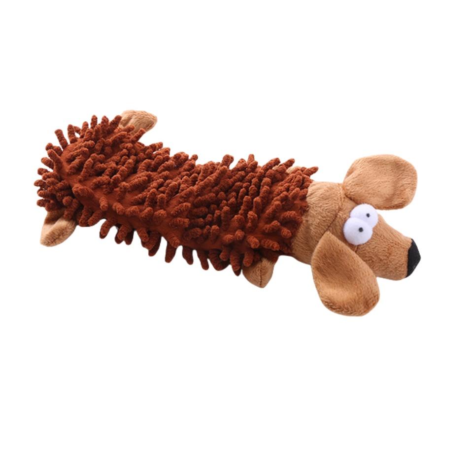 Durable Shaggy Plush Chew Toys for Dogs – Bionics Animal Design Teething Relief & Aggressive Chewer-Safe Dental Care