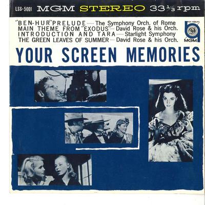 7-Zoll Schallplatte SYMPHONIEORCHESTER VON ROM CARLO SA - Ihre Bildschirmerinnerungen LSS5001 MGM 1961 Japan Soundtracks & Musicals Gebraucht