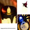 Halloween Decorations Led Candle Light Plastic Spider Lamp For Home Haunted House Bar Halloween Party Decor Horror Props