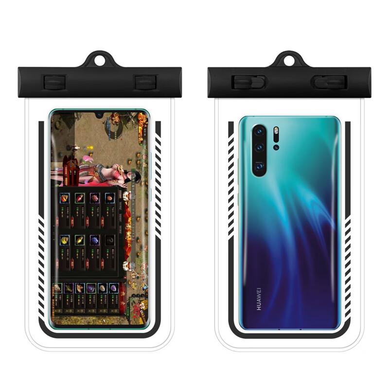 Large TPU Transparent Waterproof Phone Pouch - 3 Pack