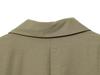 2025 Autumn Women's European Style Padded Shoulder Blazer & Straight-Leg Pants