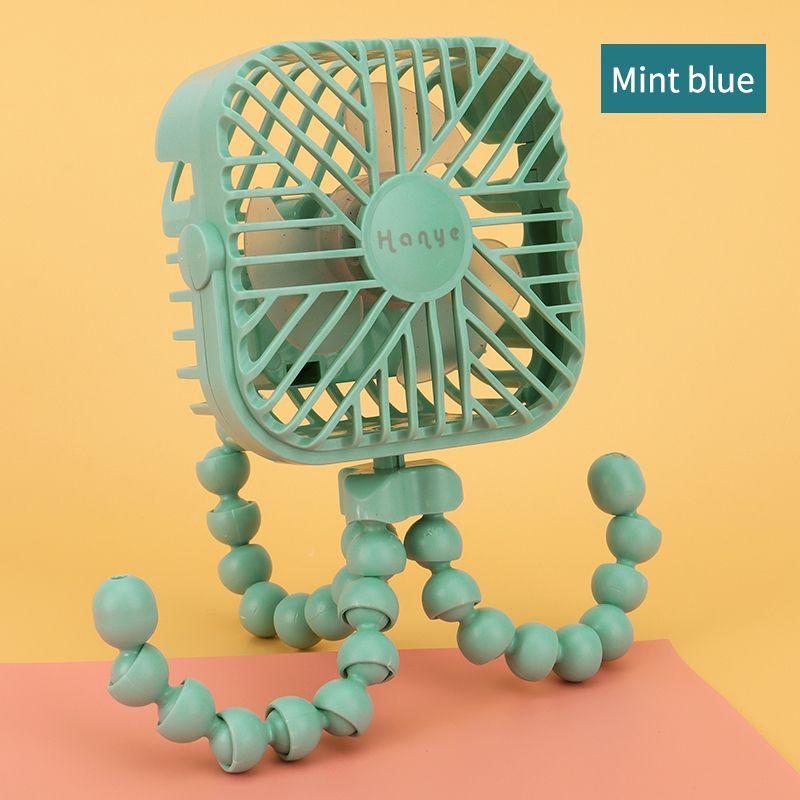 Versatile Portable Mini Fan: Hangable, Standable, or Wrappable - Ideal for Dorms and Outdoor Use