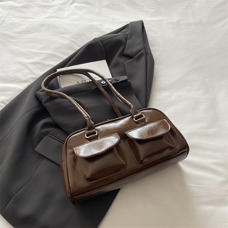 Premium Sense Bag Women's 2025 Autumn New Commuter Armpit Bag Fashionable Simple Niche Design Shoulder Handbag