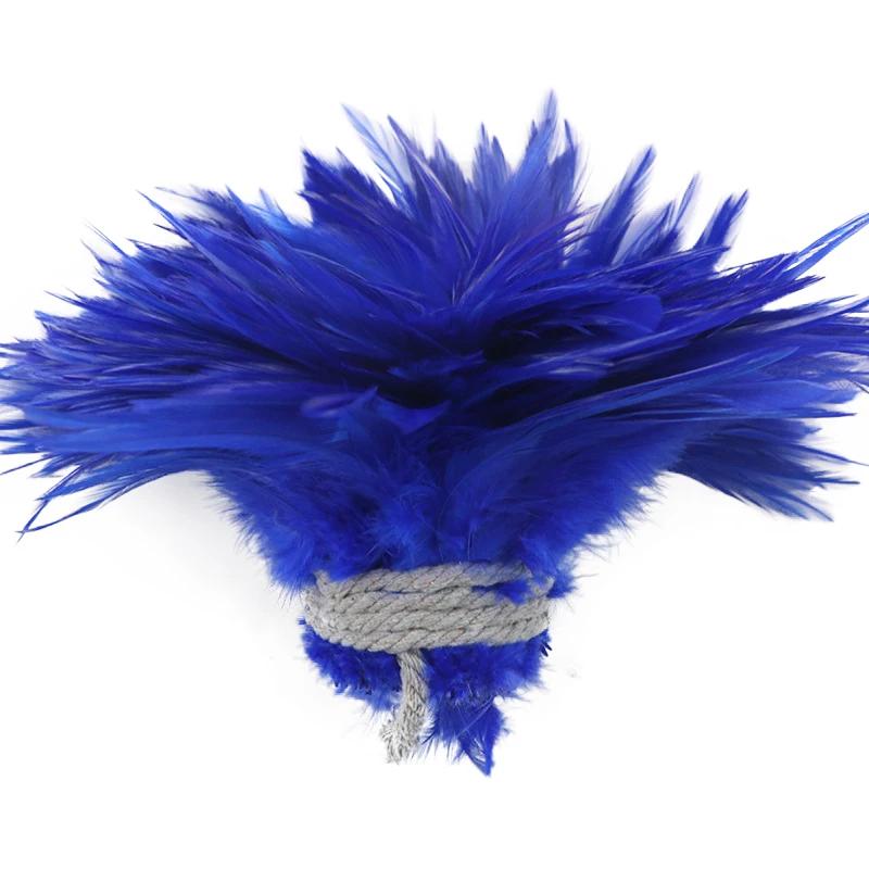 1 Roll Natural Pheasant Feathers for Crafts Jewelry Needlework Decoration Fly Tying Materials Chicken DIY Handicraft Accessories