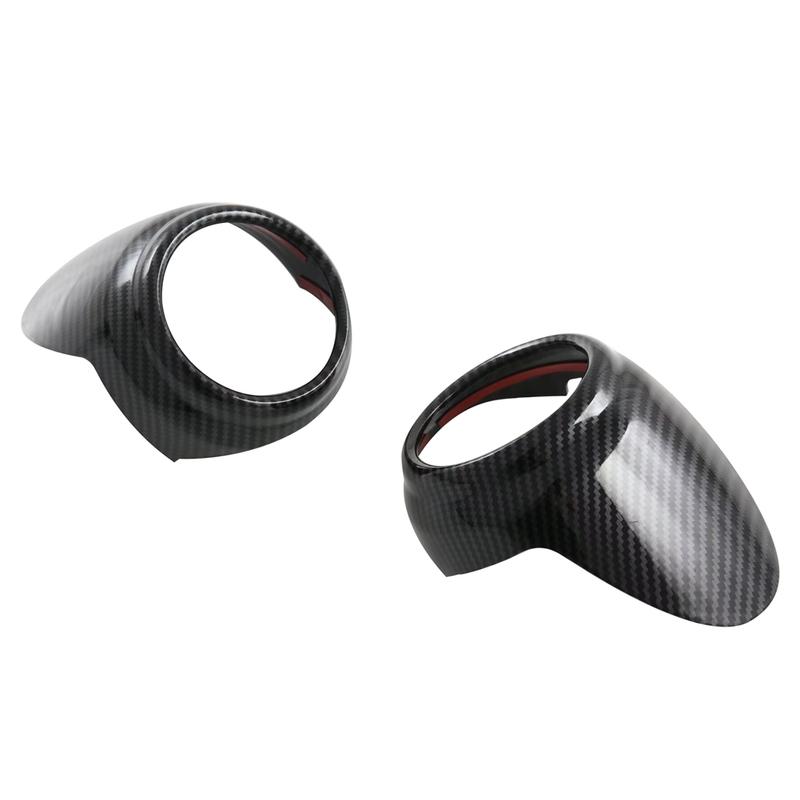 For MG ZS 2024 Car Dashboard Side Air Vent Outlet Cover Trim Interior Accessoriess Carbon Fiber-M53K