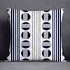 Blue Striped Plaid Pillowcase Office Living Room Home Pillowcase Car Ornaments