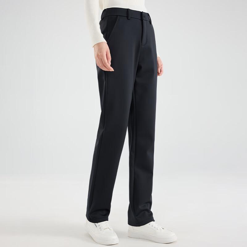 Fengxun Women's Business Casual Straight-leg Pants