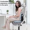 Cuscino Ergonomico per Seduta in Memory Foam con Supporto Lombare Set di Cuscini Ergonomici in Memory Foam per Lavoratori d'Ufficio, Autisti per Lunghe