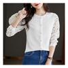 Navava Trendy DoT PoinT Round Neck Long Sleeve T shirT nT1379