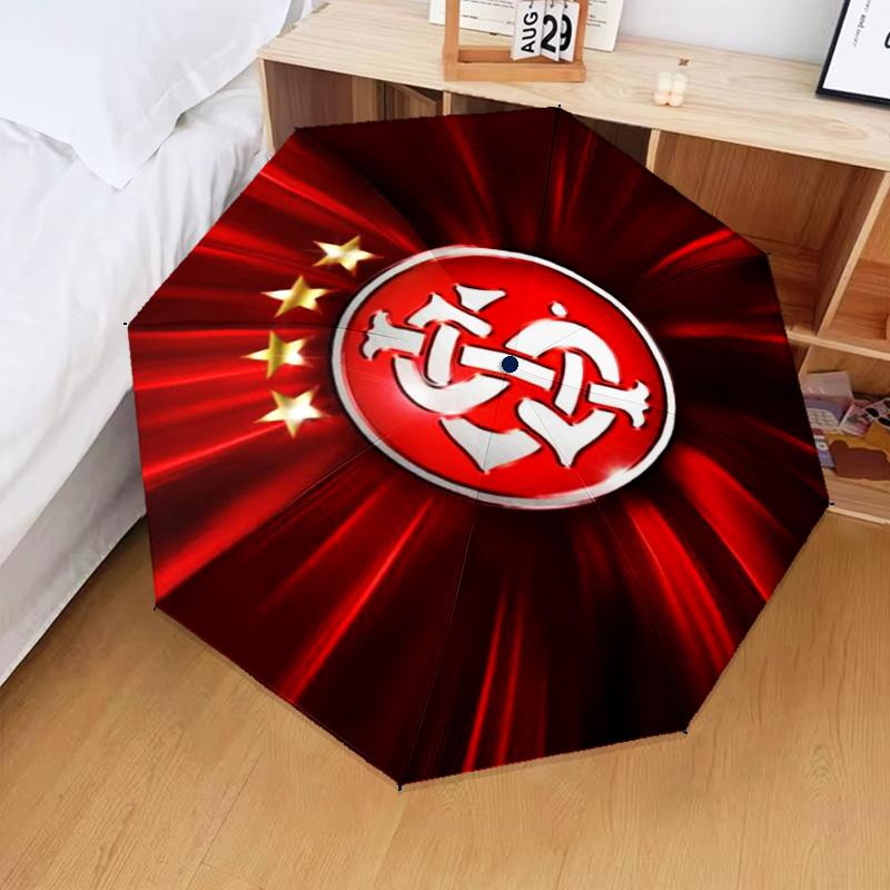 1PC SC Internacional1 Printed Umbrella Folding Umbrella, Automatic Umbrella 8-Frame for Travel, Camping Fan Gifts Christmas Gifts