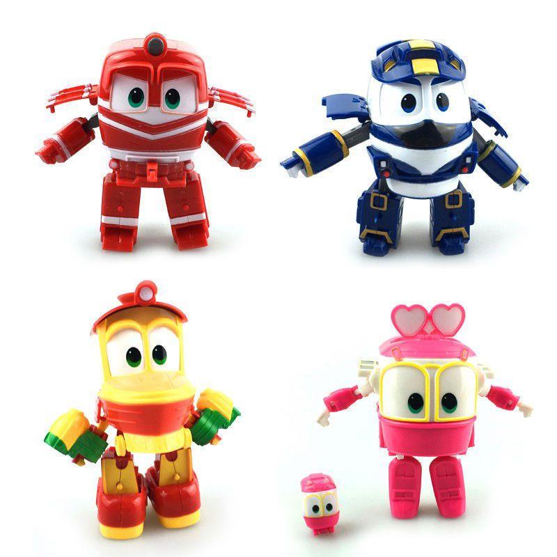 Rt Robot Trains Kay Transformer Transforming Train Figure Korean Toy Animation