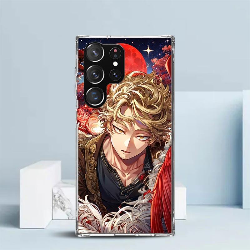 Hawks MHA My Hero A-Academy Soft Cover for Samsung Galaxy S25 Edge S26 S24 S23 Ultra Phone Case S22 S21 Plus S20 FE Print Patter
