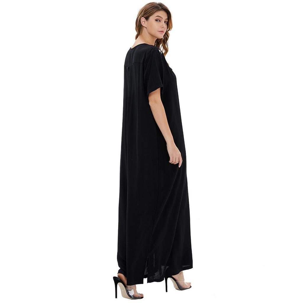 Dubai Middle East Ladies Long Abaya Dress