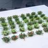 DIY Building Miniature Flower Cluster ABS Plant Materials Railway Train Static Flower Tufts Model Making 8mm Height